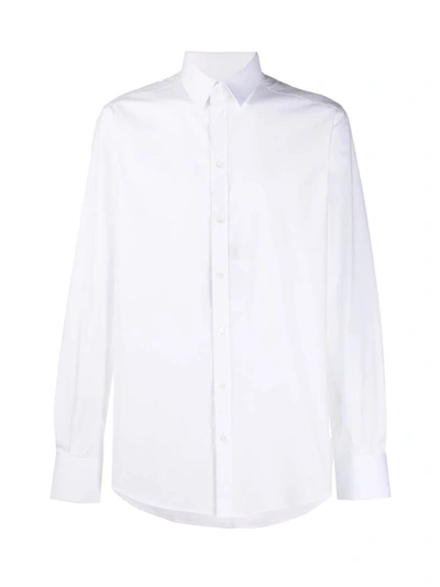Shop Dolce & Gabbana Plain Shirt In White