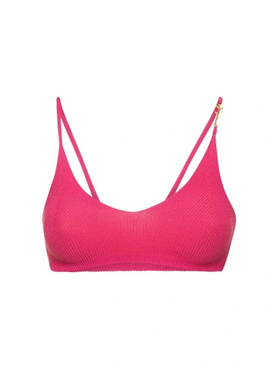 Shop Jacquemus Vest & Tank Tops In Pink & Purple