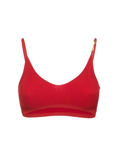 Shop Jacquemus Vest & Tank Tops In Red