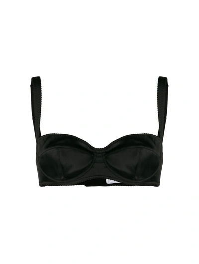 Shop Dolce & Gabbana Bras Underwear In Black