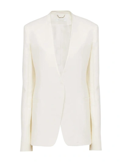 Shop Chloé Jacket In White
