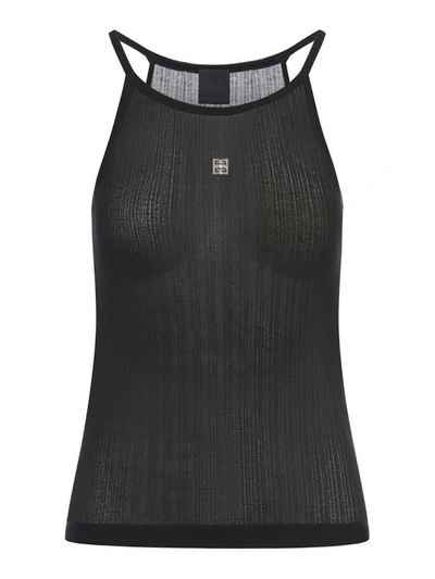 Shop Givenchy Vest & Tank Tops In Black