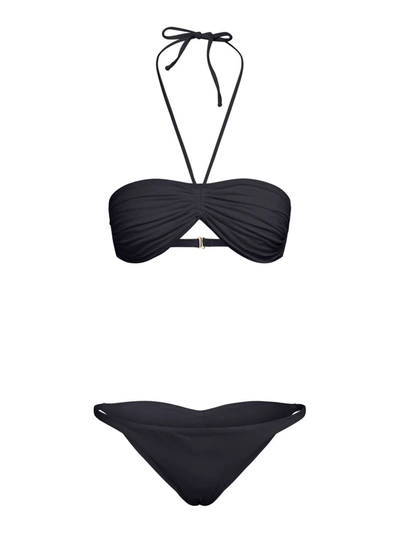 Shop Sucrette Bikinis Swimwear In Black