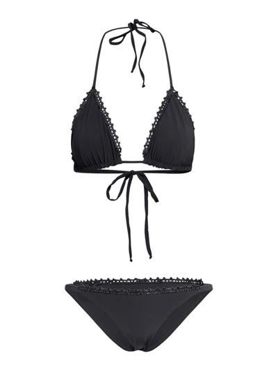 Shop Sucrette Bikinis Swimwear In Black