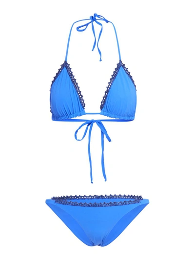 Shop Sucrette Bikinis Swimwear In Bluette