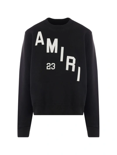 Shop Amiri Sweater Sweatshirt In Black
