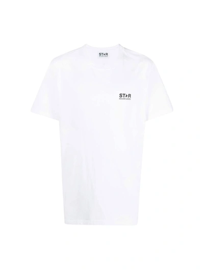 Shop Golden Goose T-shirts In White