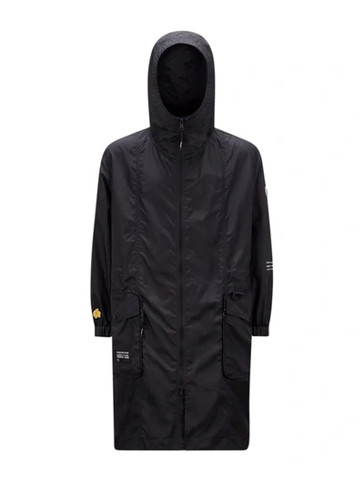 Shop Moncler Genius Parka & Duffle Coat In Black