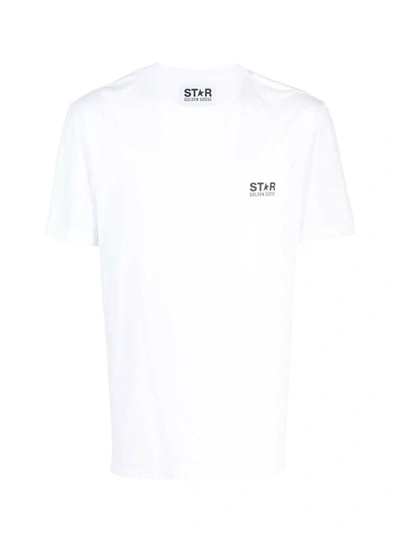 Shop Golden Goose T-shirts In White