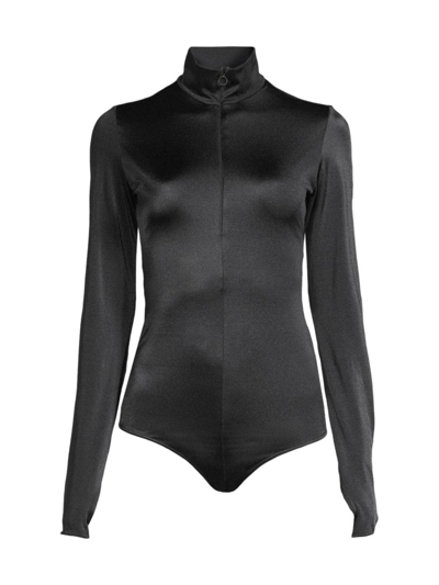 Shop Head Sportswear Women's Legacy Midnight Long-sleeve Ski Bodysuit In Black