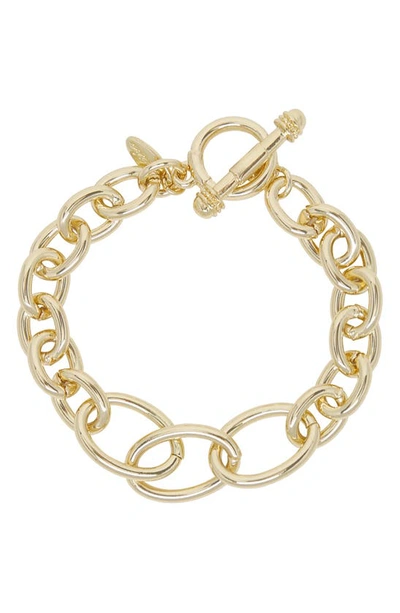 Shop Ettika Toggle Bracelet In Gold