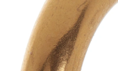 Nordstrom Rack Angled Edge Hoop Earrings In Gold