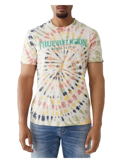 Shop True Religion Mens Cotton Logo T-shirt In Multi