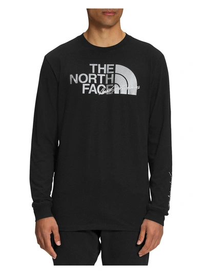 Shop The North Face Mens Crewneck Logo Graphic T-shirt In Multi