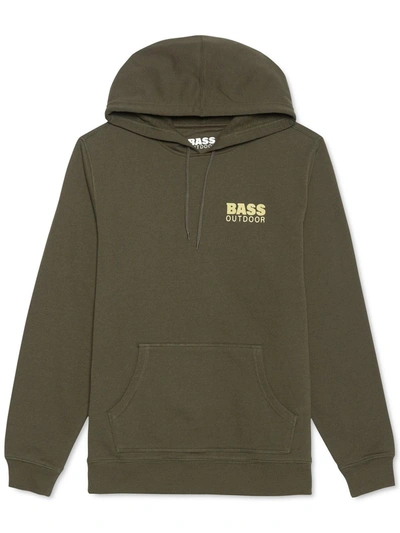 Shop Bass Outdoor Mens Sweatshirt Workout Hoodie In Green