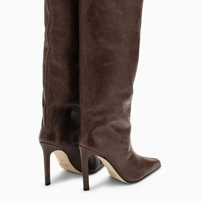 Shop Paris Texas High Brown Shaded Leather Boot