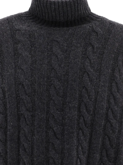 Shop Polo Ralph Lauren Cable Knit Wool Cashmere Jumper