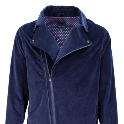 Shop Lords Of Harlech Rocky Jacket In Blue