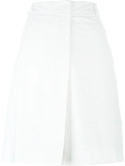 Shop Jil Sander 'ascanio' Shorts - White