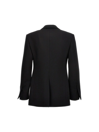 Shop Ferragamo Tuxedo Blazer Jacket Jackets Black