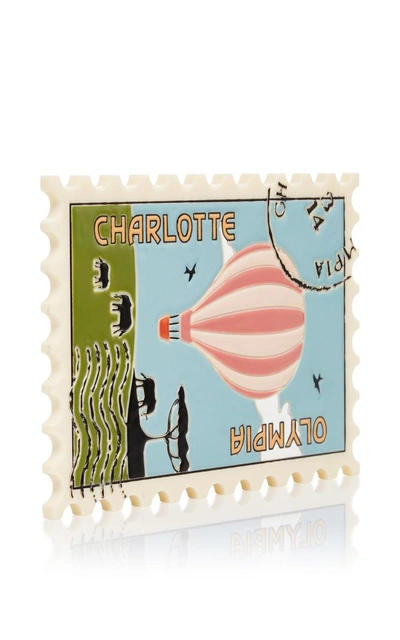 Shop Charlotte Olympia First Class Stamp Clutch