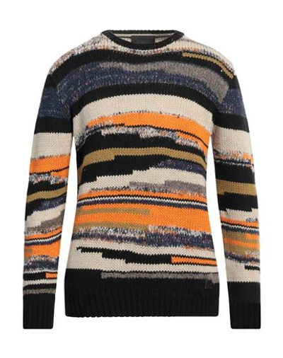 Shop Gianni Lupo Man Sweater Black Size L Acrylic, Wool
