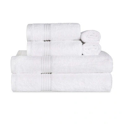 Superior Egyptian Cotton 600 Gsm, 6-piece Towel Set, 2 Bath 2 Hand, 2 Face