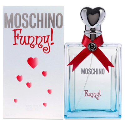 Shop Moschino Funny For Women 3.4 oz Edt Spray In Orange