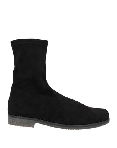 Shop Nr Rapisardi Woman Ankle Boots Black Size 12 Textile Fibers