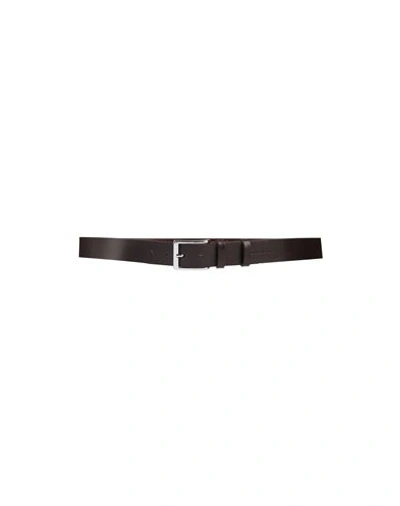 Shop Primo Emporio Man Belt Dark Brown Size 43 Soft Leather