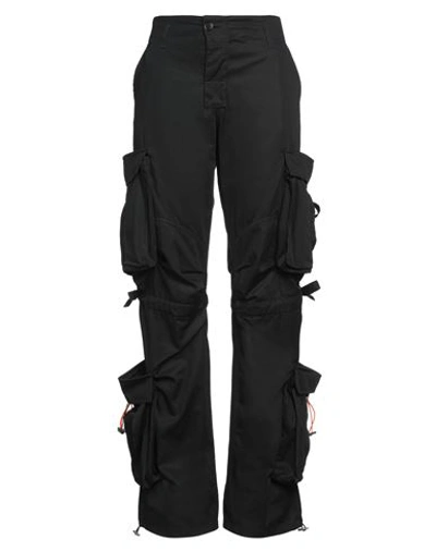 Shop Darkpark Woman Pants Black Size 2 Cotton