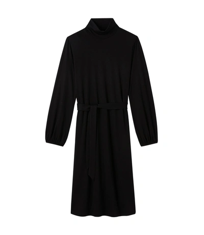 Shop Apc Dorothea Dress In Black