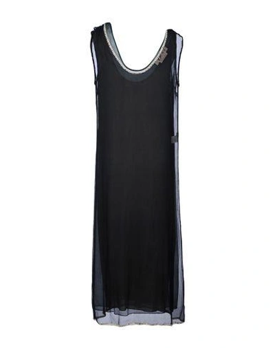 Shop Marni Knee-length Dress In Black