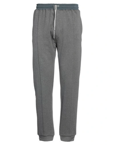 Shop Barba Napoli Man Pants Grey Size 38 Cotton, Polyester