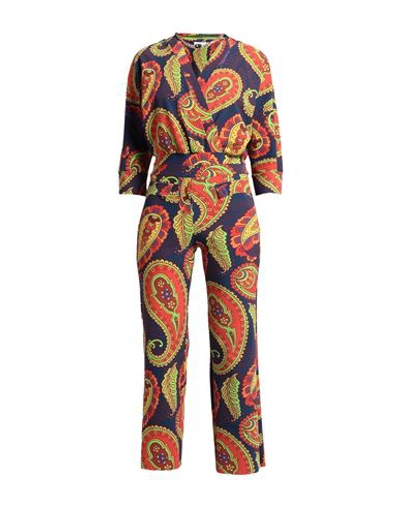 Chiara Boni La Petite Robe Woman Jumpsuit Midnight Blue Size 6 Polyamide, Elastane In Blue