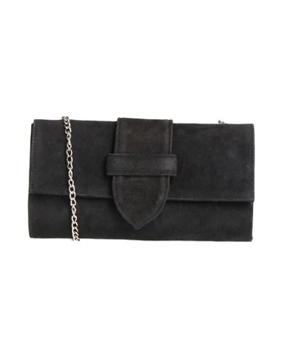 Shop Valerio 1966 Woman Cross-body Bag Black Size - Polyester