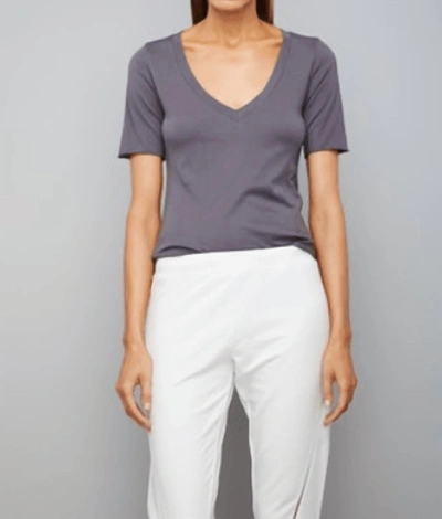 Sundays Camino Top In Slate In Grey