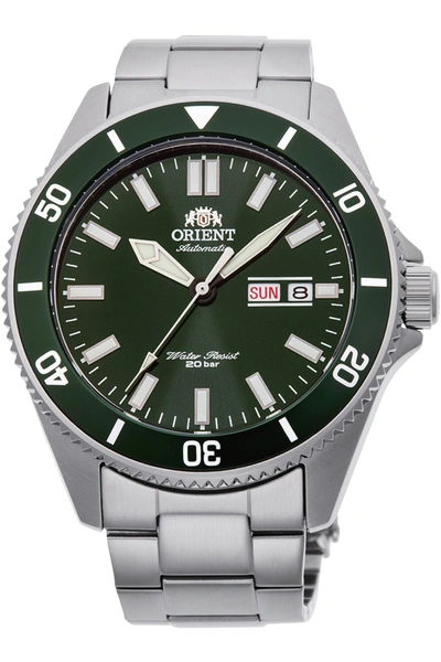 Shop Orient Men's Ra-aa0914e19b Sport Kano Big Mako 44mm Manual-wind Watch In Green