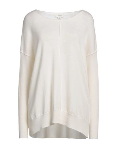 Shop Crossley Woman Sweater Ivory Size Xs Virgin Wool In White