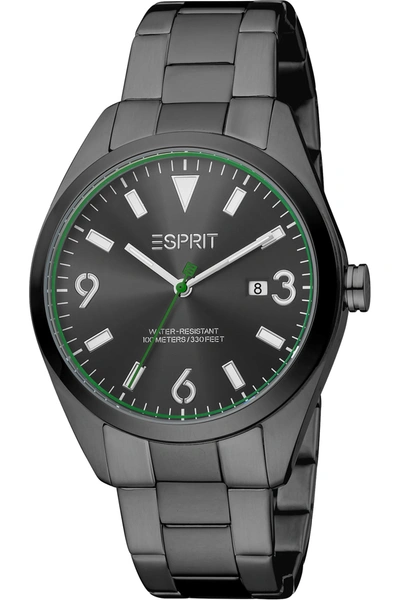Shop Esprit Men's Es1g304m0225 Mason 40mm Quartz Watch In Black