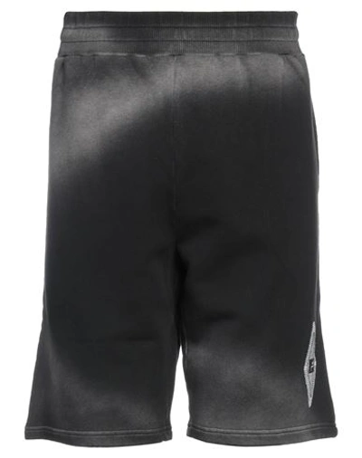Shop A-cold-wall* Man Shorts & Bermuda Shorts Black Size Xl Cotton, Elastane