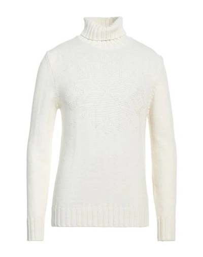 Bellwood Man Turtleneck White Size 42 Acrylic, Alpaca Wool, Wool, Viscose In White