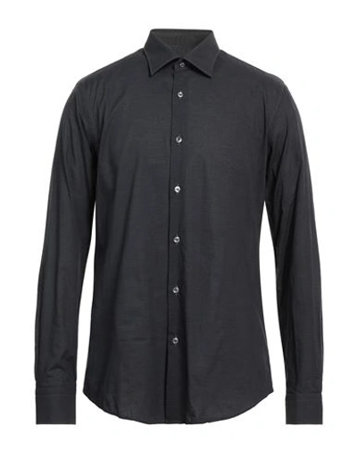 Shop Pal Zileri Man Shirt Steel Grey Size 17 ½ Cotton