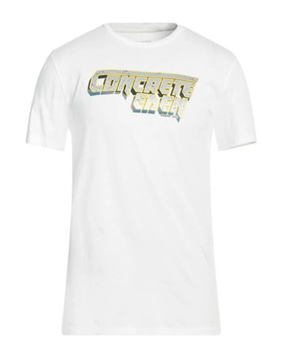 Shop Allsaints Man T-shirt White Size Xs Cotton