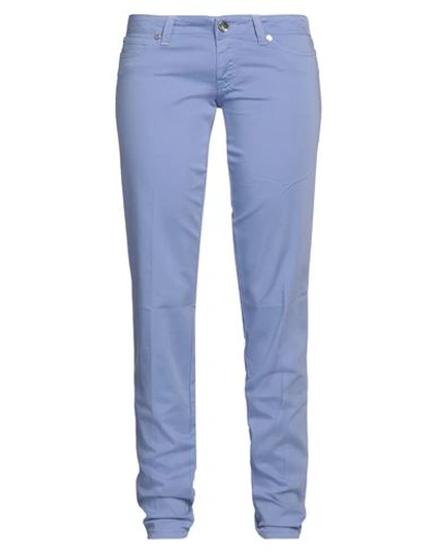 Jacob Cohёn Woman Pants Mauve Size 28 Cotton, Elastane In Purple