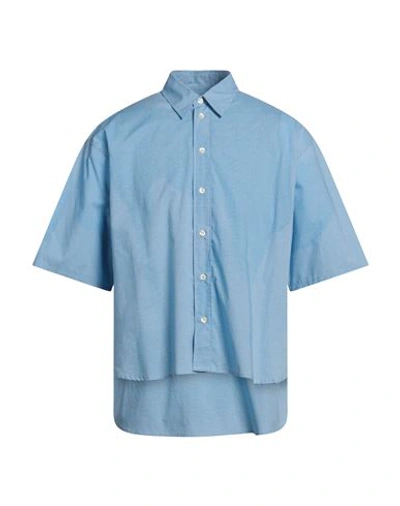 Shop A Better Mistake Man Shirt Sky Blue Size 2 Cotton