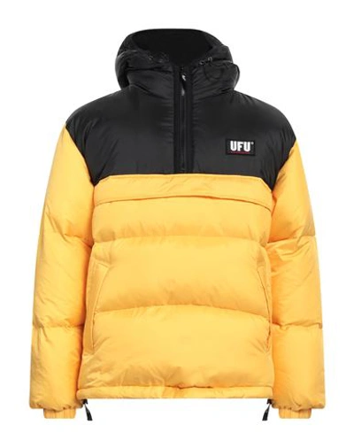 Shop Used Future Man Puffer Yellow Size L Polyester