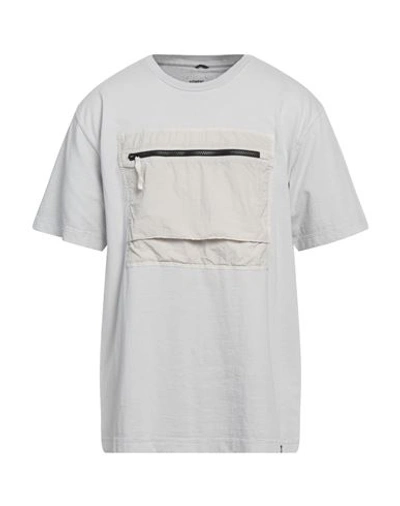 Shop Nemen Man T-shirt Light Grey Size L Cotton