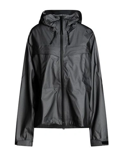 Shop Y-3 Woman Jacket Lead Size L Polyamide In Grey