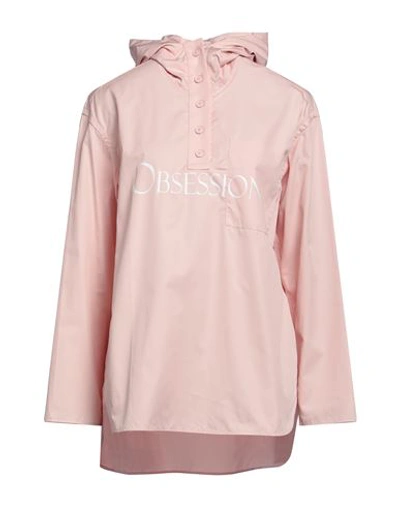 Haikure Woman Top Light Pink Size S Cotton In Pink